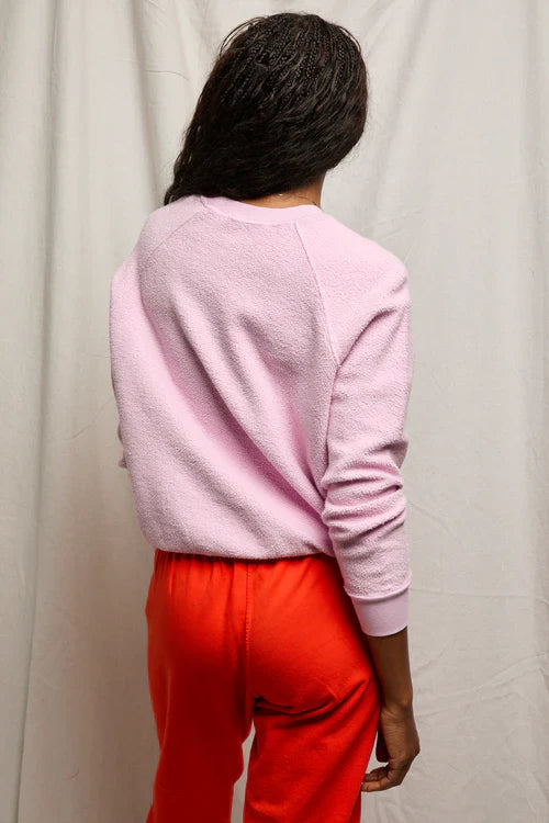 Perfect White Tee Ziggy Sugar Pink Pullover