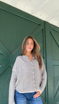 The It Girl Sweater – Pin Stripe (Natural)